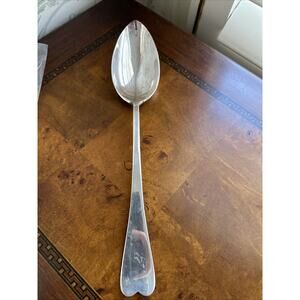 Reed And Barton Silver Plate Serving Spoon Heart Shape